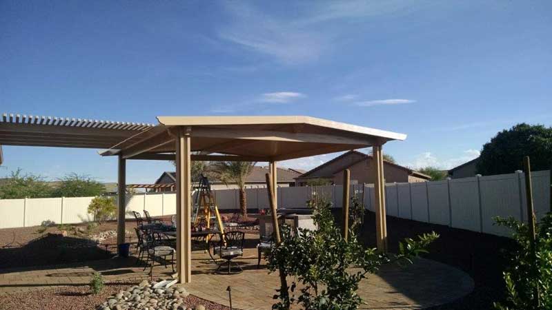 Backyard Awning Shade in Tucson by Westerner Products, Inc.