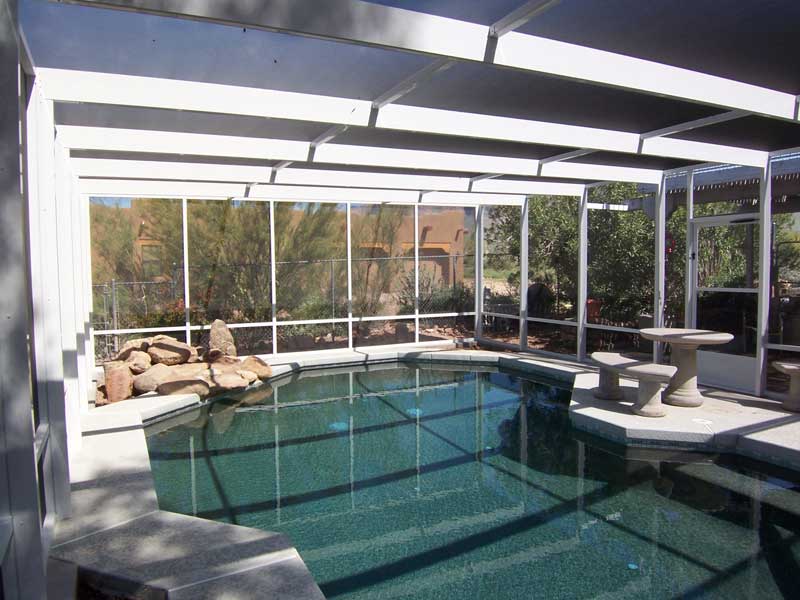 "Transform Your Pool with an Arizona Room!"